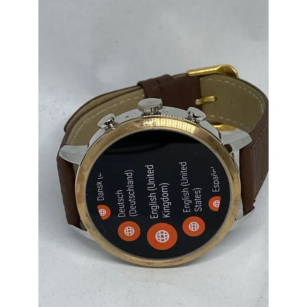 Fossil Gen 4 Authentic Digital Dial Smart Watch Custom Band FTW6016 LT349